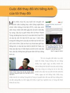 Tùng được vinh danh với những nỗ lực không ngừng nghỉ.